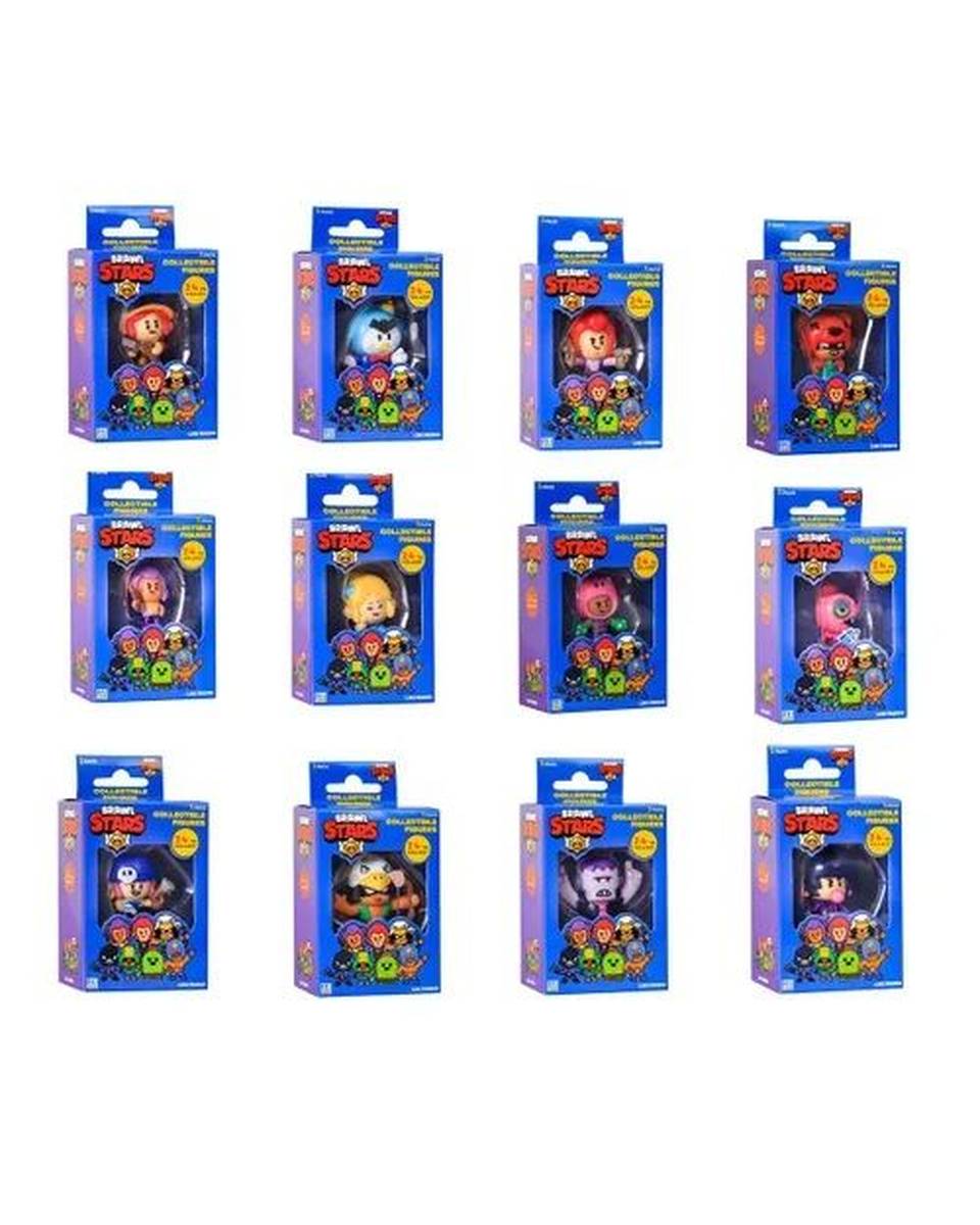 Mini Figures Brawl Stars - 24 to Collect 