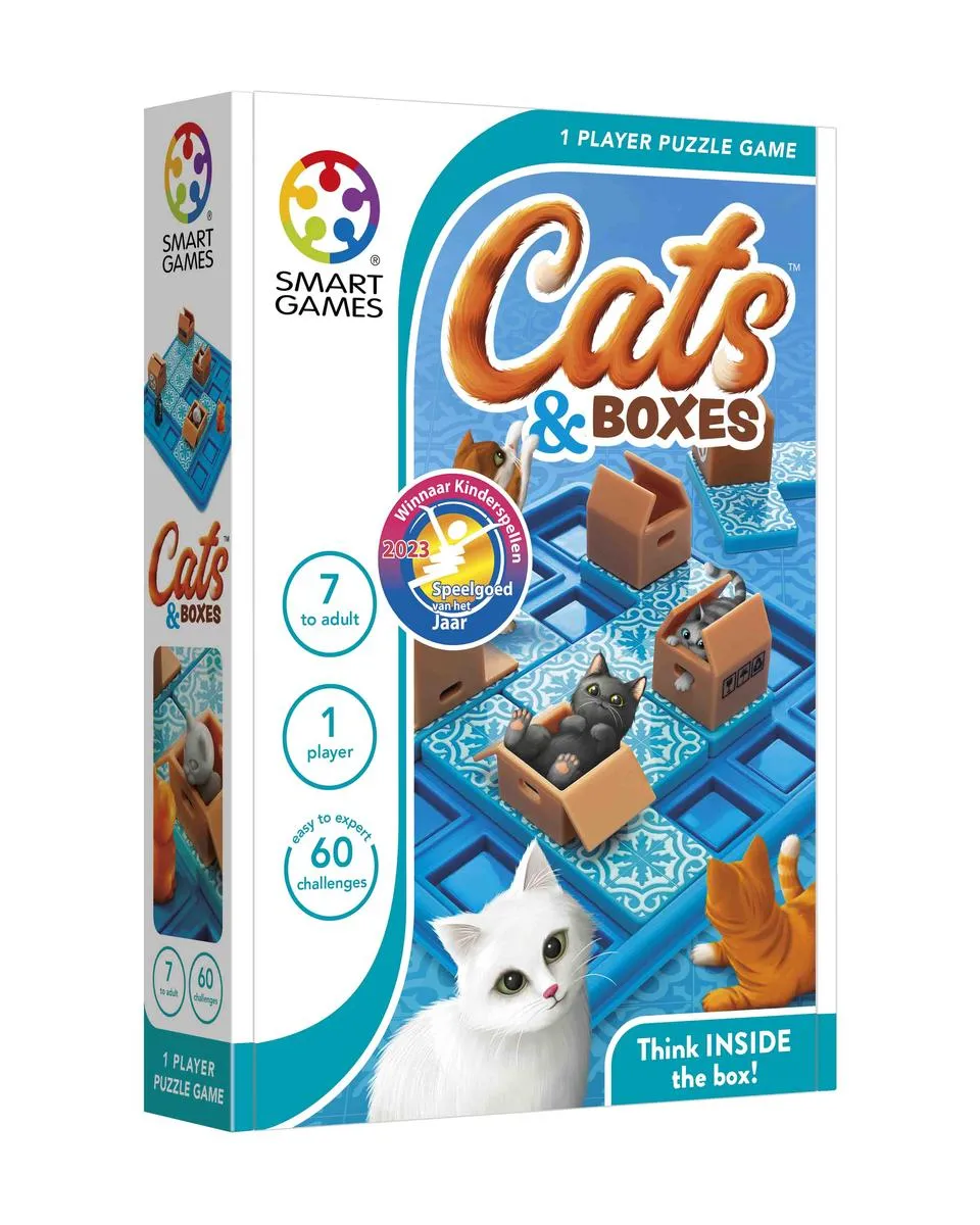 Mozgalica Smart Games - Cats & Boxes 