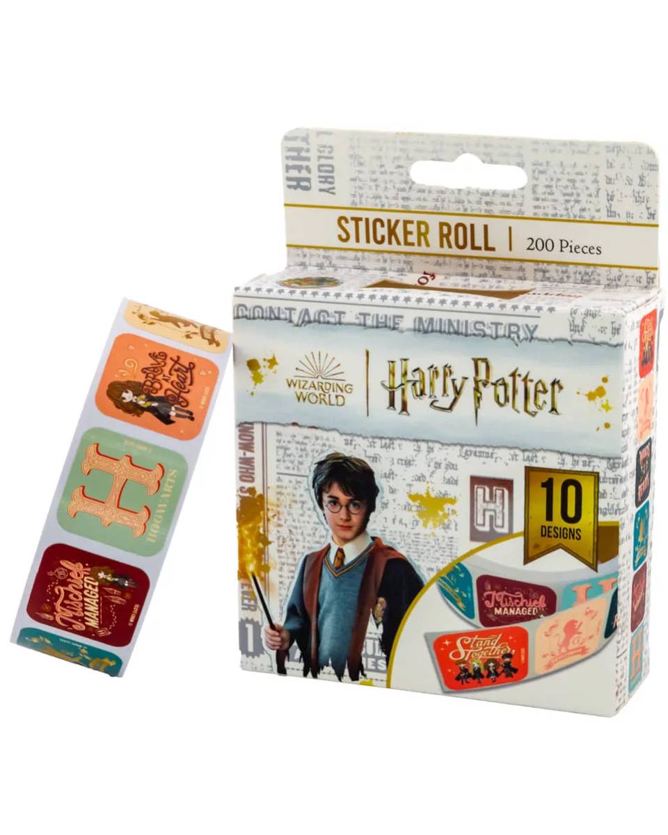 Nalepnice Harry Potter Magical Moments - 200 Sticker Roll 