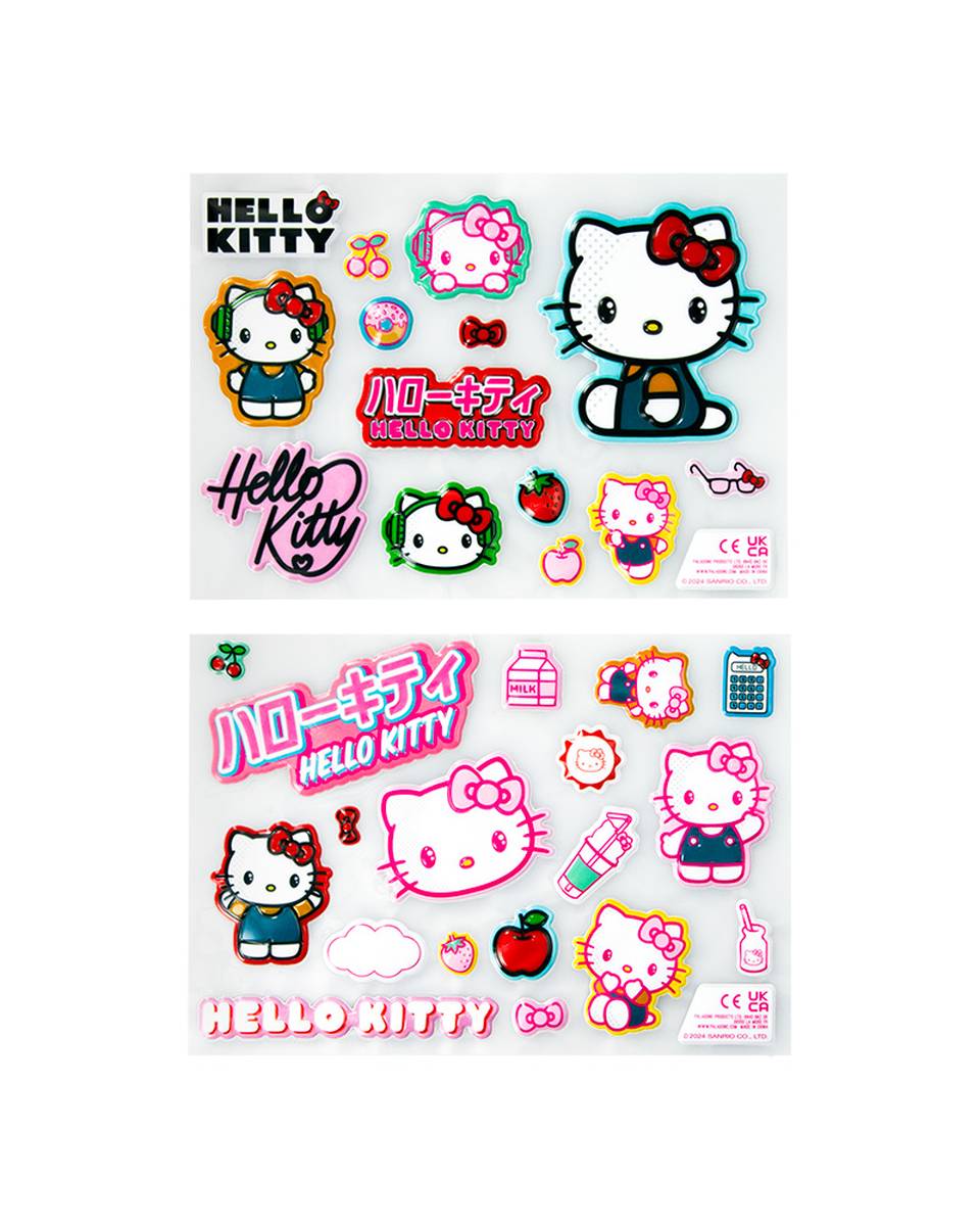 Nalepnice Paladone - Hello Kitty Puffy Gadget Decals 