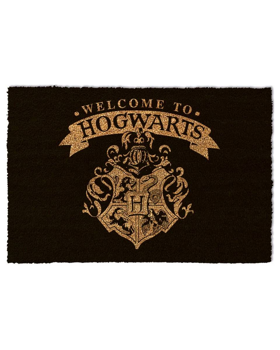 Otirač Harry Potter - Welcome to Hogwarts - Black - Door Mat 