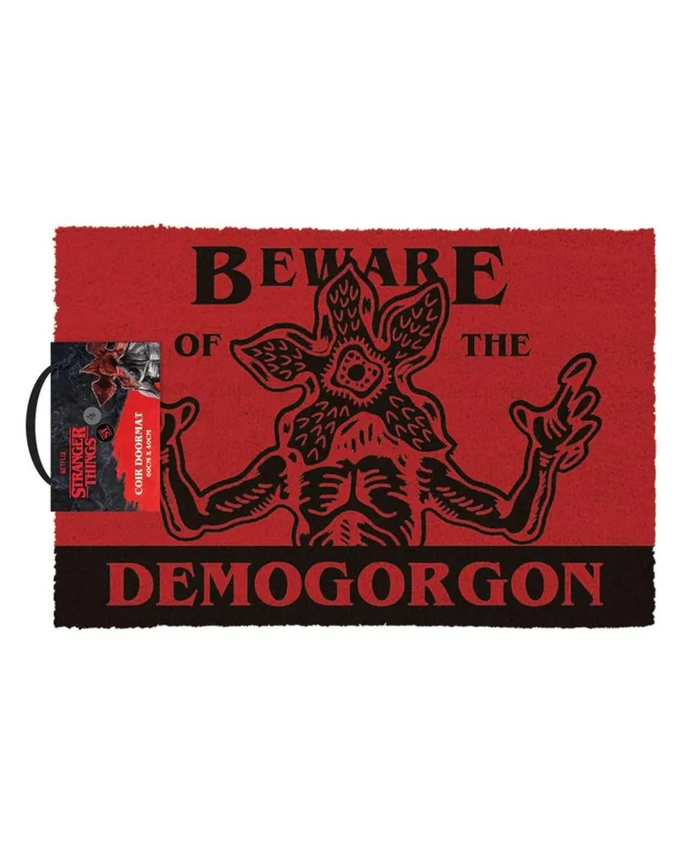 Otirač Stranger Things 4 - Beware Demogorgon - DoorMat 