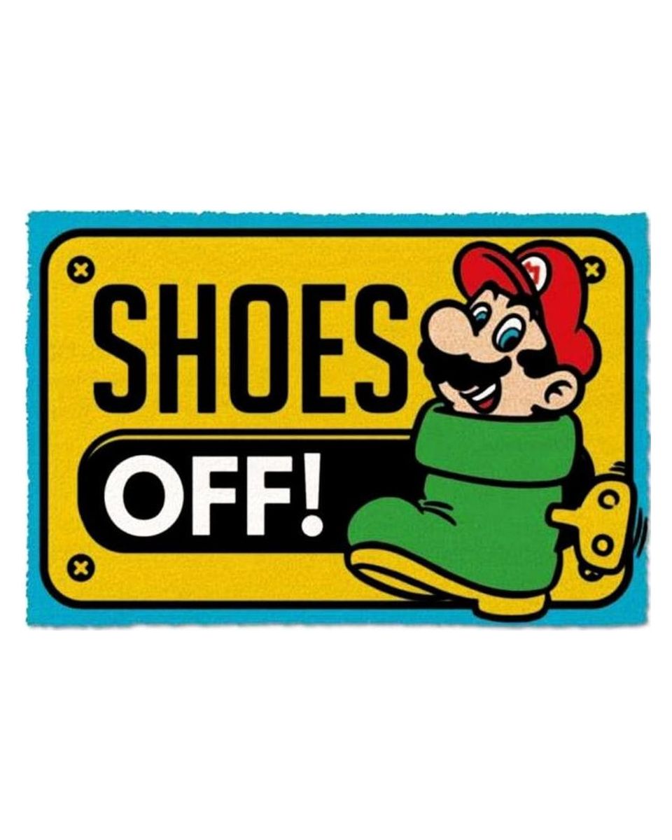 Otirač Super Mario - Shoes Off Colour - DoorMat 