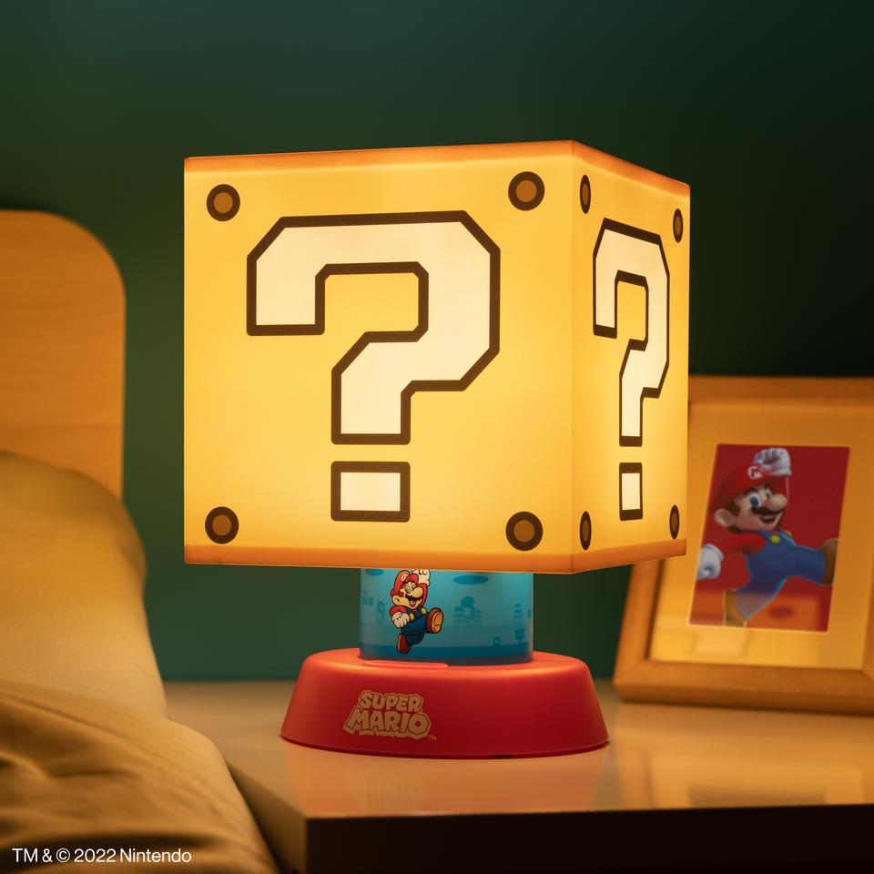 Lampa Paladone Super Mario - Question Block Icon Lamp 