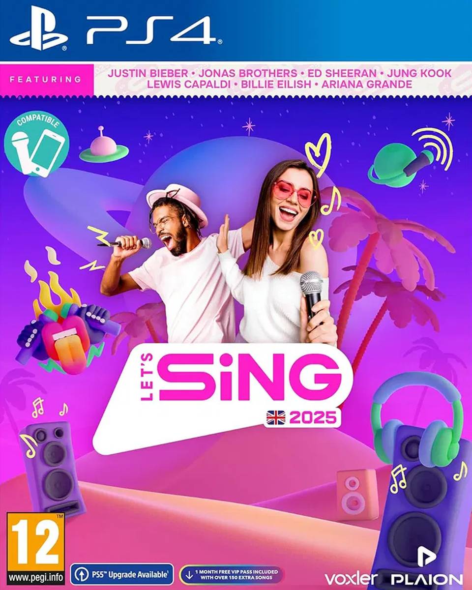 PS4 Let's Sing 2025 