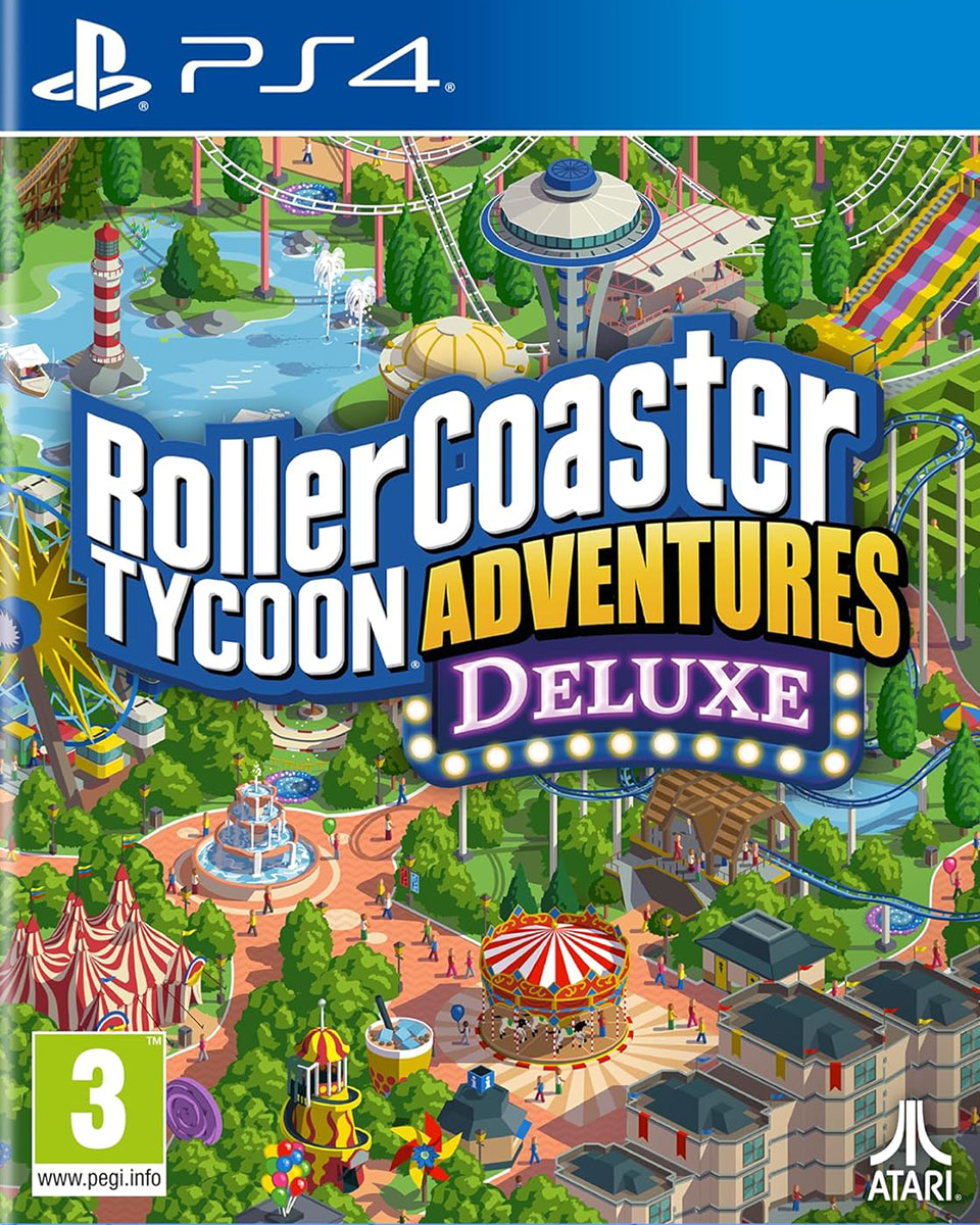 PS4 RollerCoaster Tycoon Adventures Deluxe 