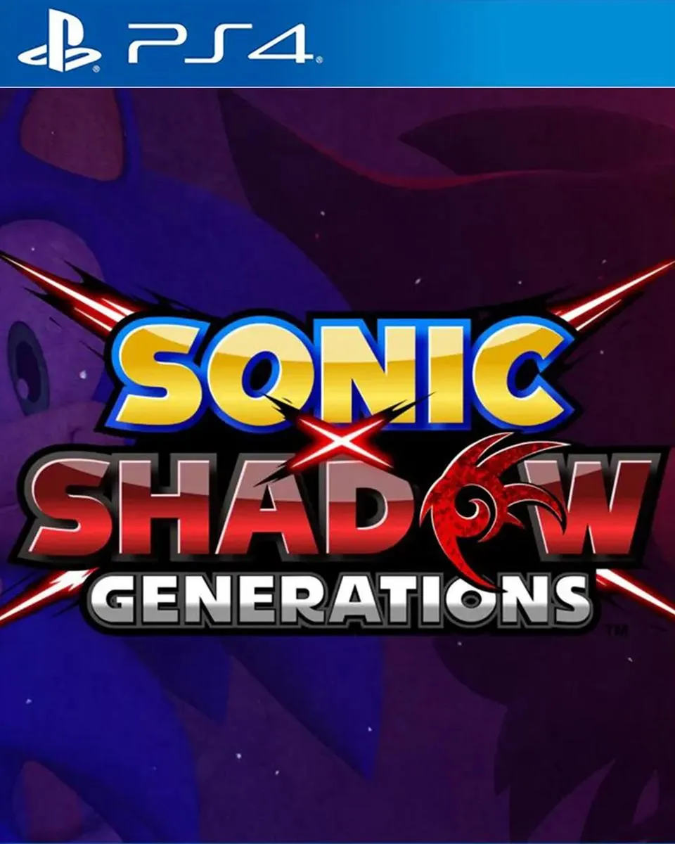 PS4 Sonic x Shadow - Generations 