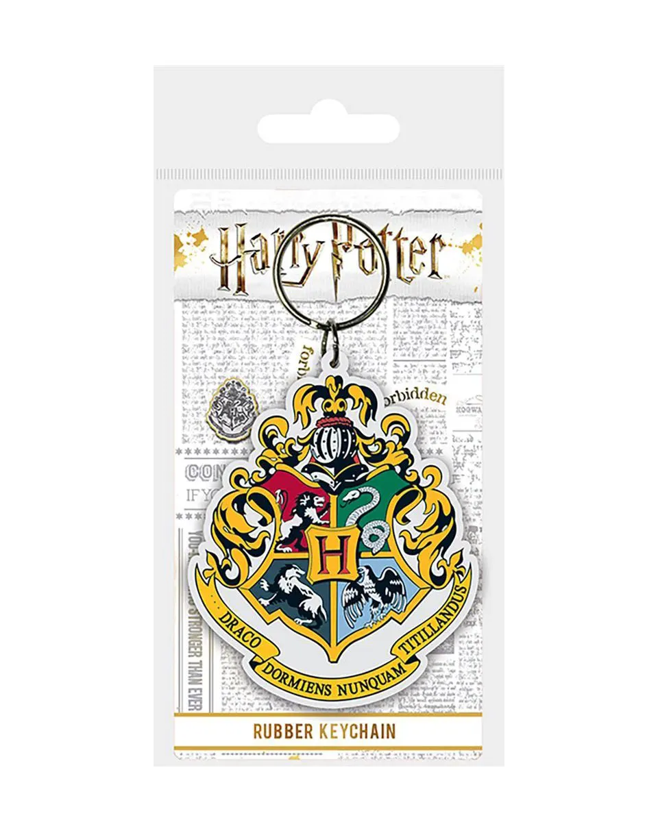 Privezak Harry Potter - Hogwarts - Rubber Keychain 