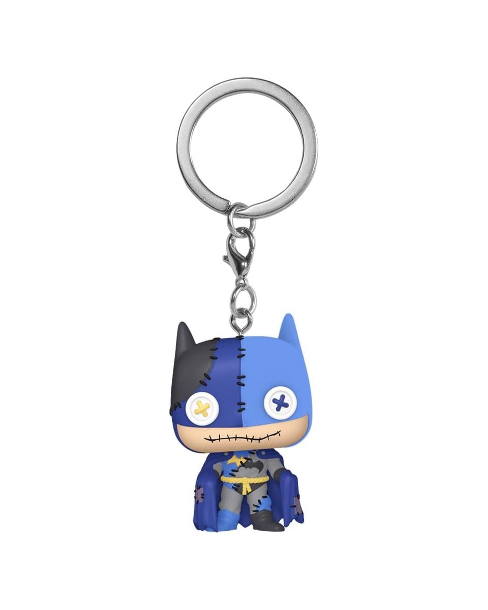 Privezak Pocket POP! DC - Patchwork Batman 