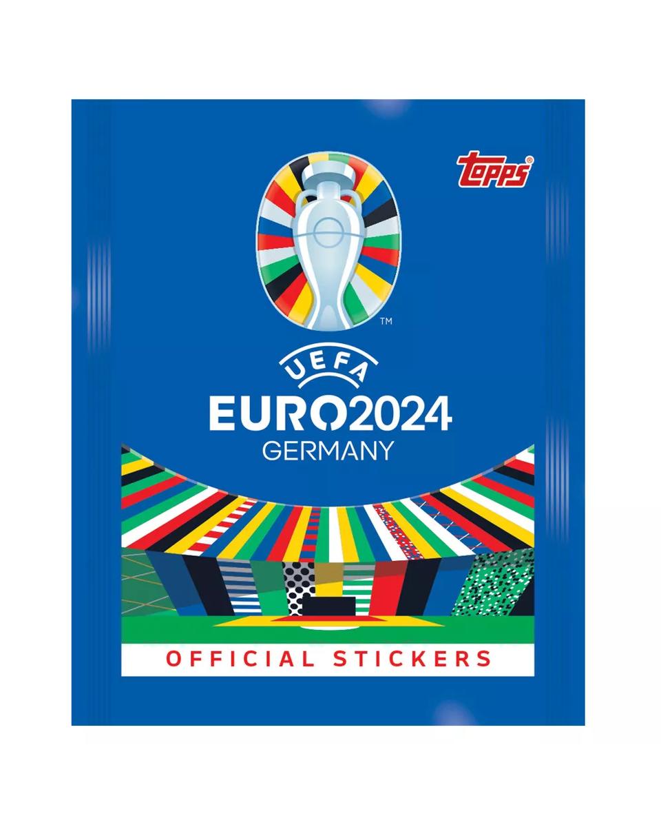 Sličice UEFA EURO 2024 - Sticker Mega Eco Box 