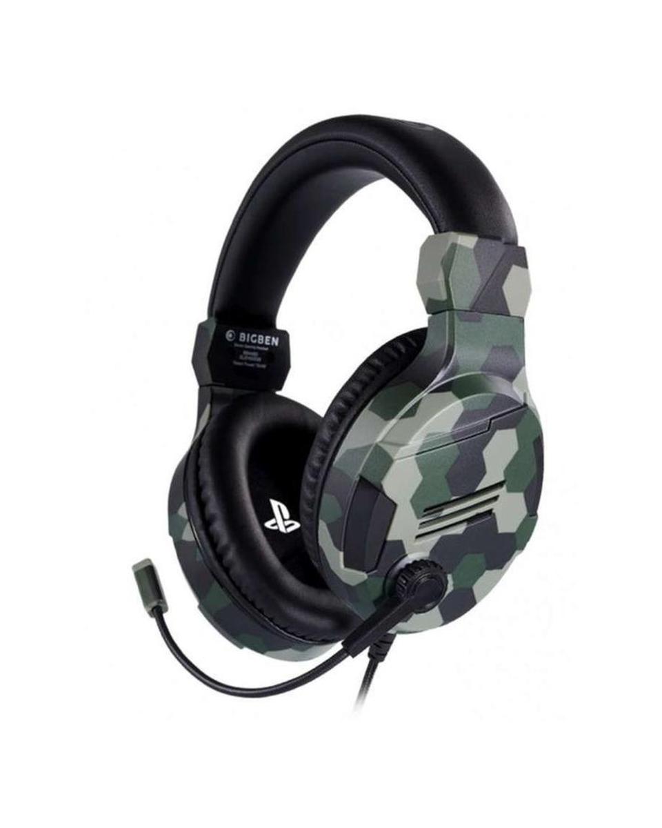 Slušalice BigBen Stereo Gaming Headset V3 - Camo Green 