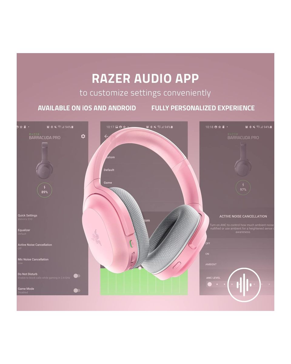 Slušalice Razer Barracuda Wireless - Quartz Edition 