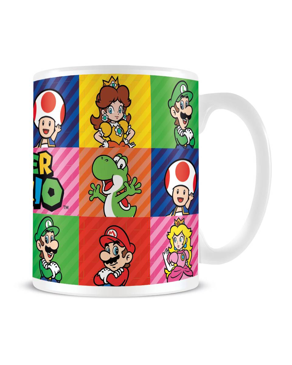 Šolja Super Mario - Mario White Pod Mug 