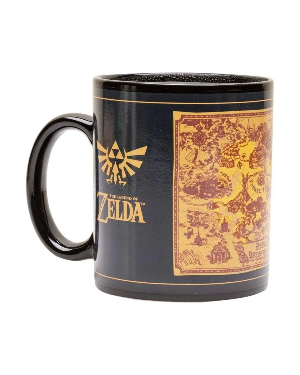 Šolja The Legend of Zelda - Map Silhouette - Heat Change Mug 