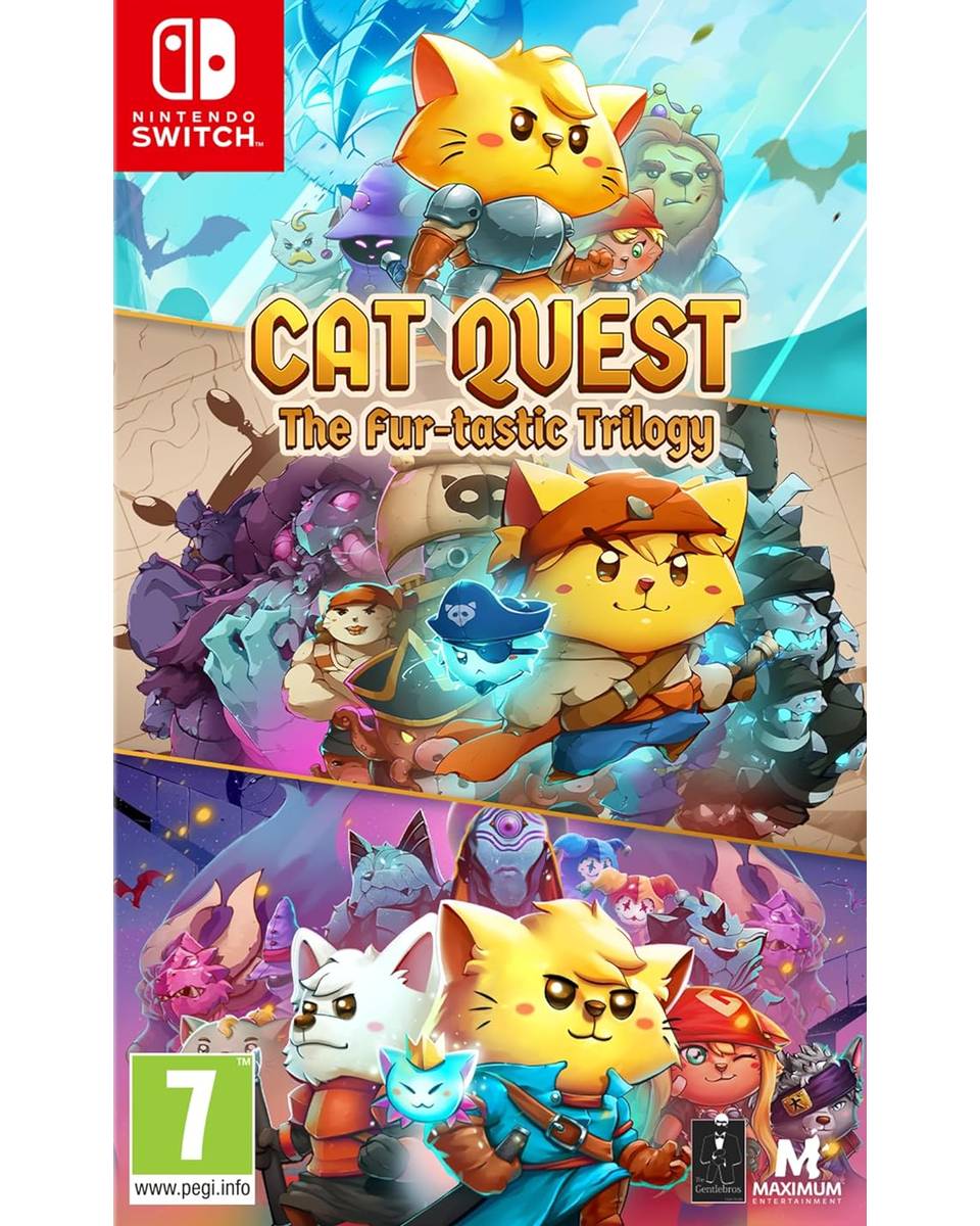 Switch Cat Quest - The Fur-tastic Trilogy 