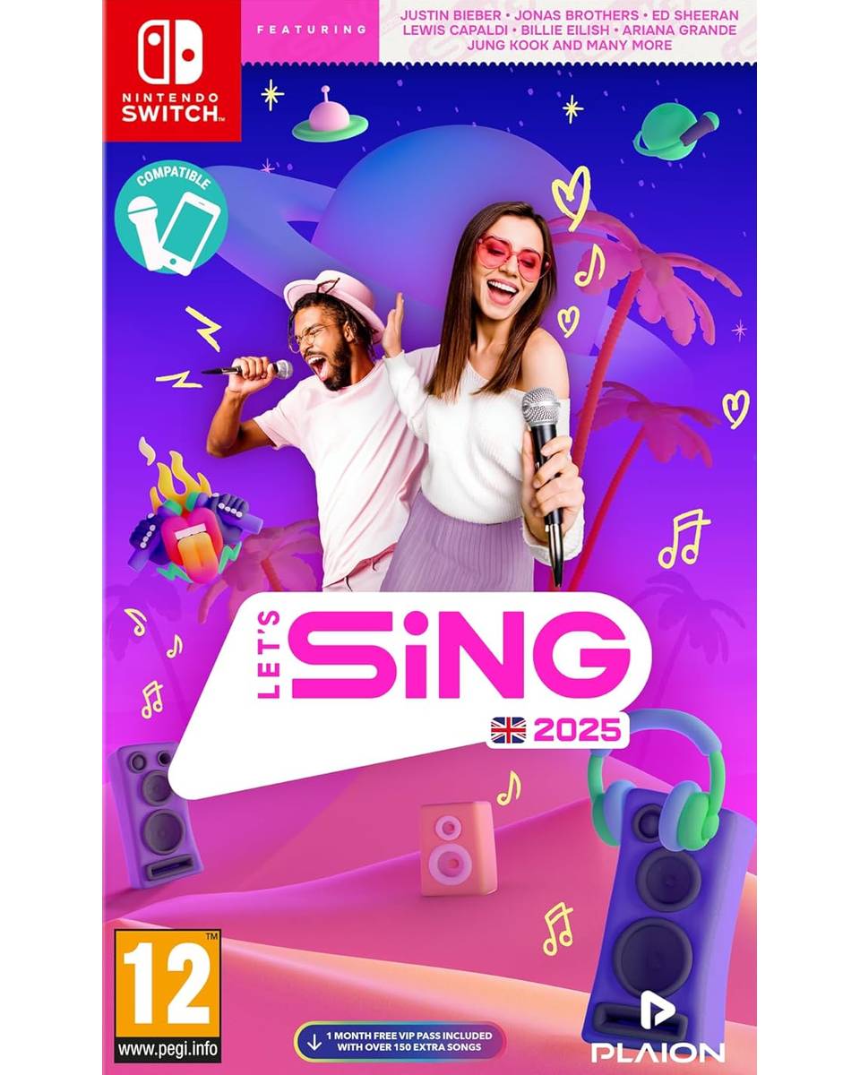 Switch Let's Sing 2025 