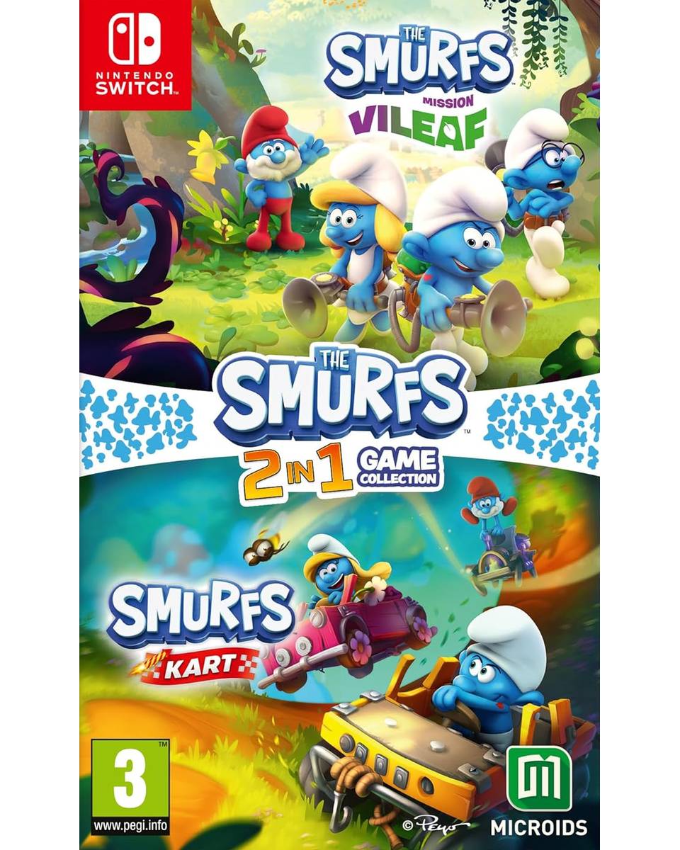 Switch Smurfs - 2 in 1 Game Collection 