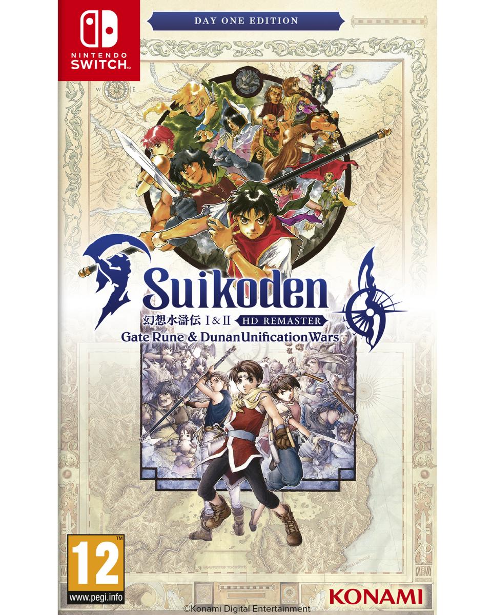 Switch Suikoden 1&2 HD Remaster - Gate Rune & Dunan Unification Wars Day 1 Edition 