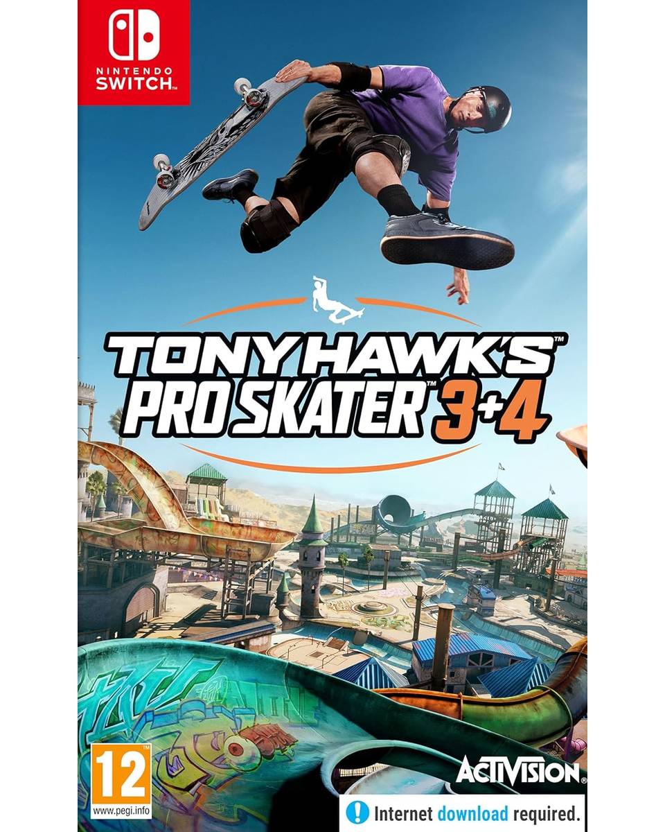 Switch Tony Hawk's Pro Skater 3 + 4 