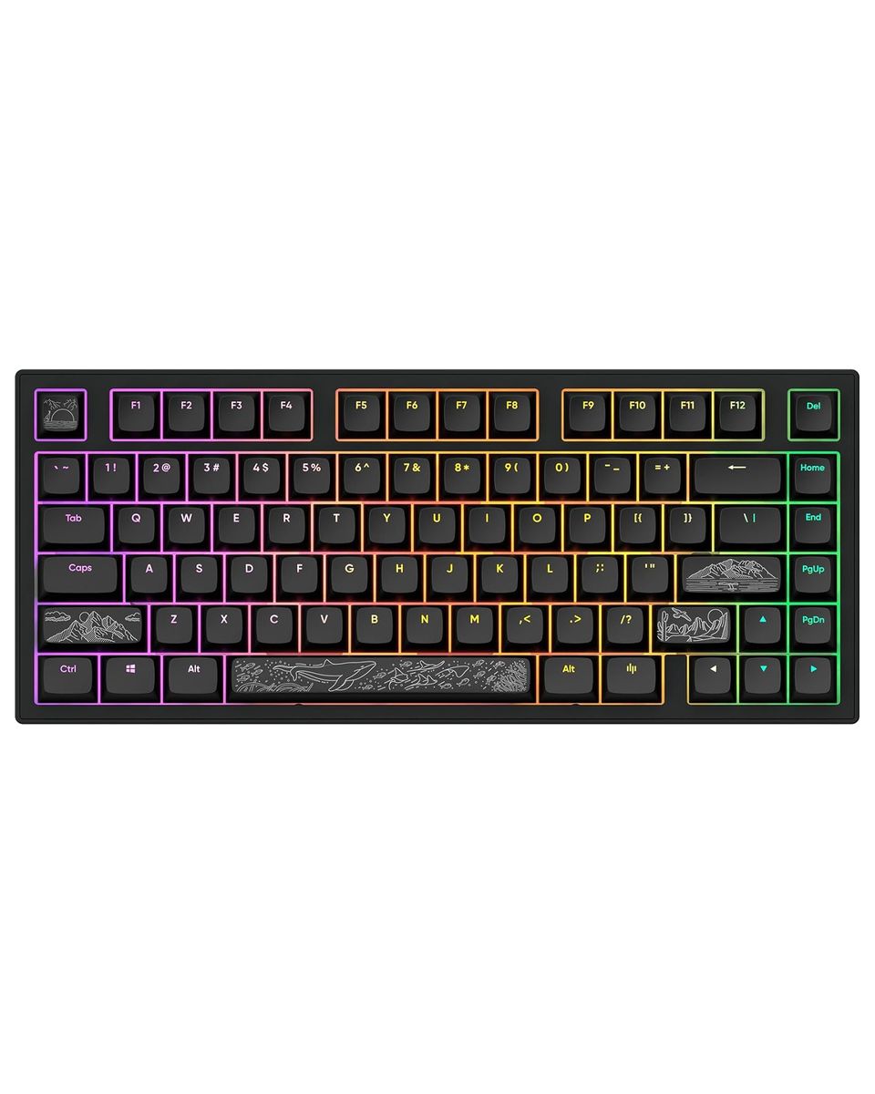 Tastatura Dark Project ALU Terra Nostra Black - Wired Gaming Keyboard (ANSI) 