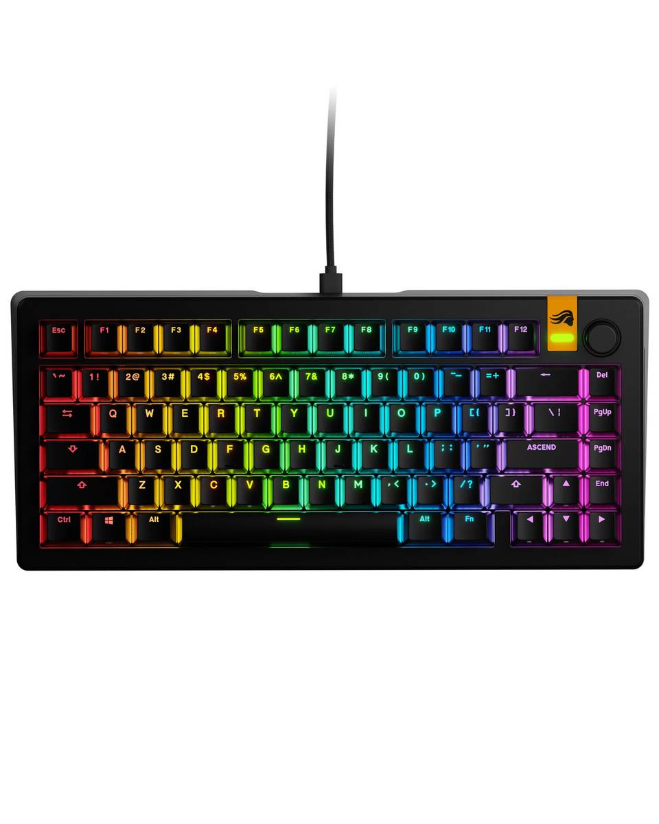 Tastatura Glorious GMMK 3 HE 75% Pre-Built ANSI - Modularna Black 