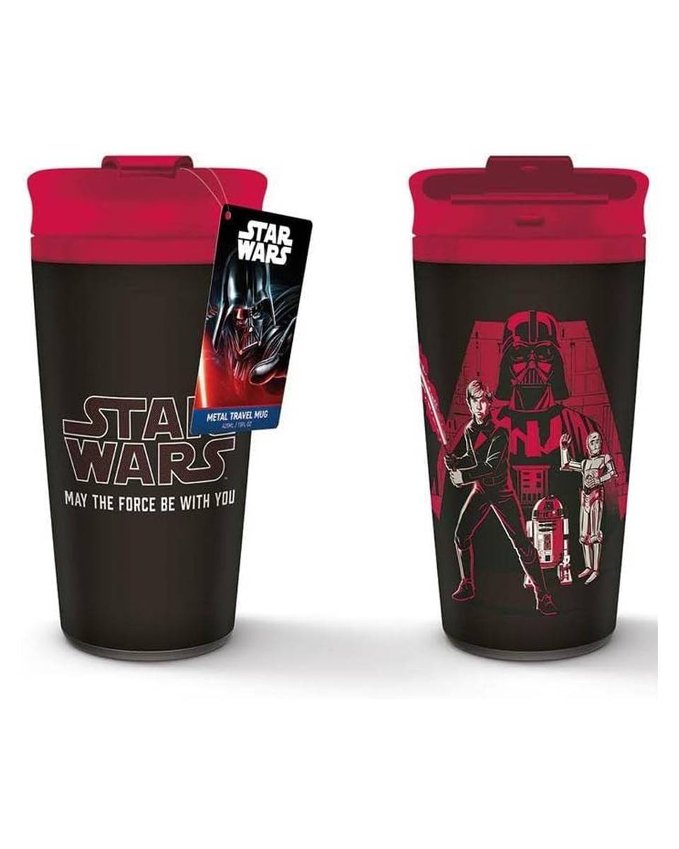 Termos Star Wars - May the Force Be With You - Metal Travel Mug 