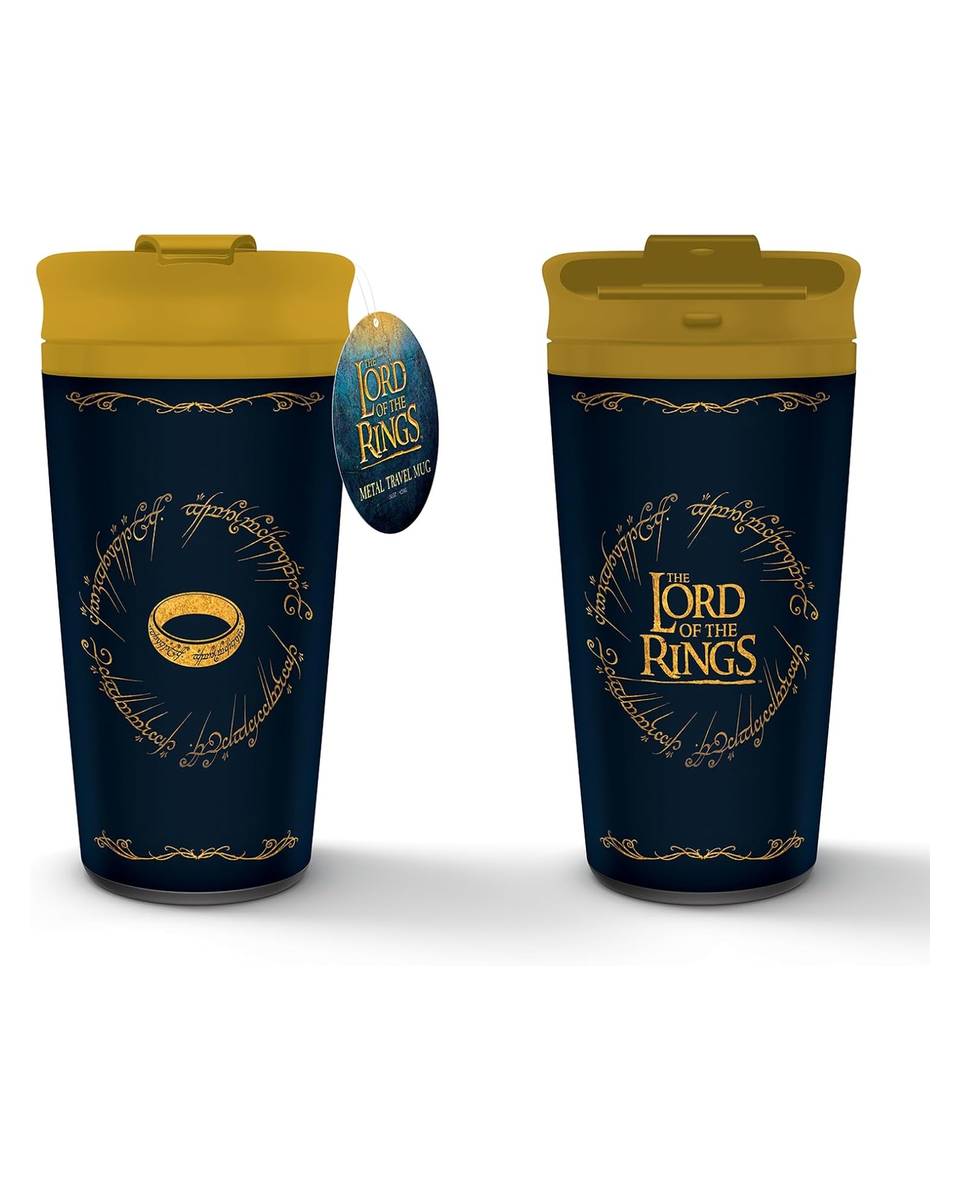 Termos šolja The Lord of the Rings - The RIng Metal Travel Mug 