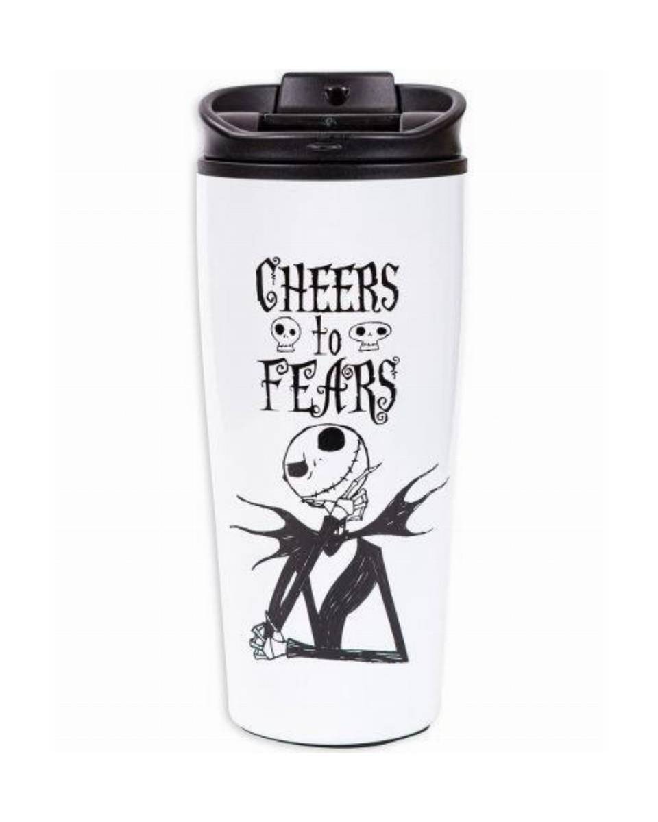 Termos šolja Nightmare Before Christmas - Cheers To Fears - Travel Mug 