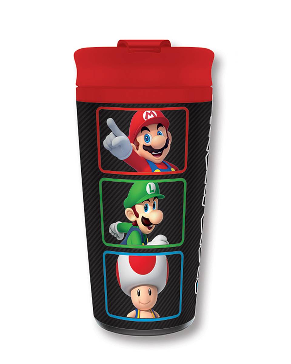 Termos šolja Super Mario - Colour Blocks - Metal Travel Mug 