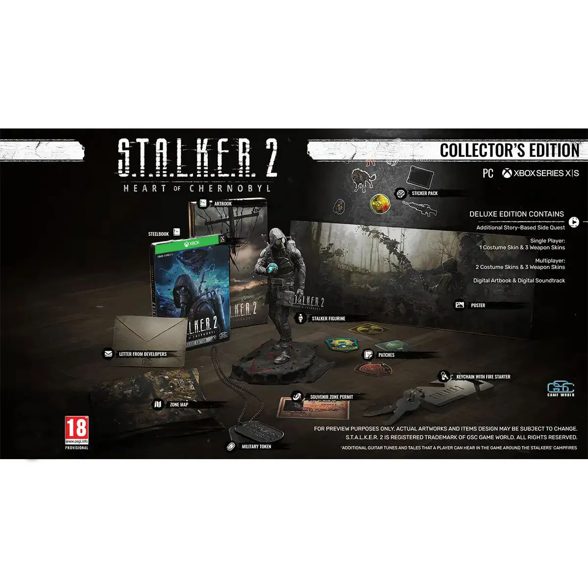 XBOX Series X  S.T.A.L.K.E.R. 2 - The Heart of Chernobyl - Collectors Edition 