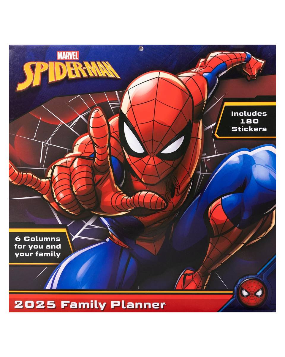 Zidni Kalendar Marvel Spider-Man - 2025 Family Planner 30x30cm 