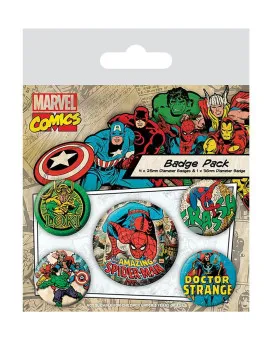 Bedževi Marvel Comics Spider-Man - Badge Pack 