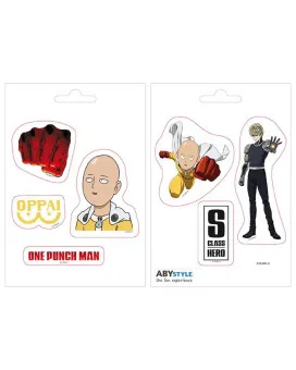 Nalepnice AbyStyle - One Punch Man - Saitama & Icons
