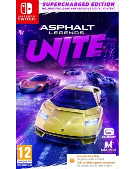 Switch Asphalt Legends UNITE - Supercharged Edition - Code in a Box 