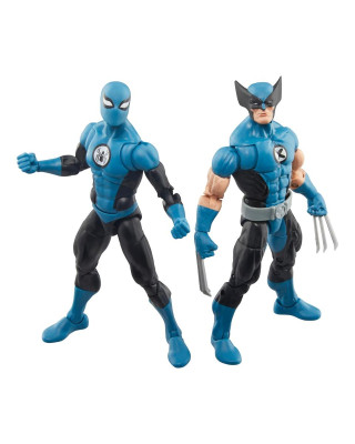 Action Figure Marvel Legends - Fantastic Four - Wolverine & Spider-Man 