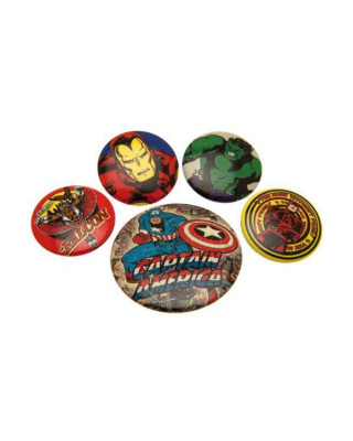 Bedževi Marvel Comics Captain America - Badge Pack 