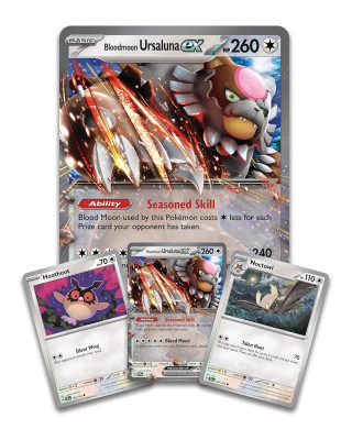 Board Game - Pokemon - TCG Bloodmoon Ursaluna ex Box 