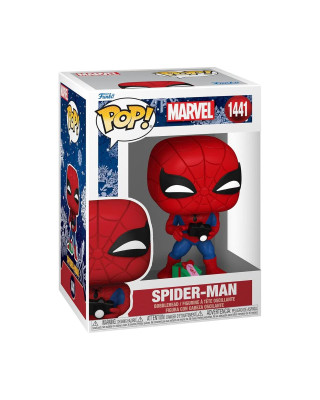 Bobble Figure Marvel Holiday POP! - Spider-Man 