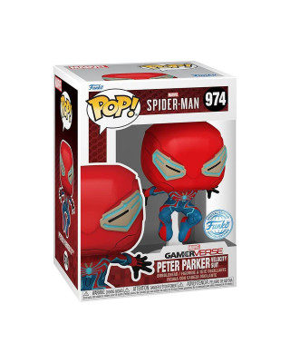 Bobble Figure Marvel - Spider-Man POP! - Peter Parker Velocity Suit 