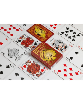 Karte Bicycle Ultimates - Red Dragon - Playing Cards 