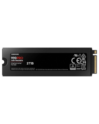 SSD Samsung - 2TB M.2 NVMe MZ-V9P2T0CW 990 Pro Series Heatsink 