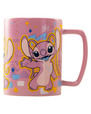 Šolja Lilo & Stitch - Angel - Fuzzy Mug 