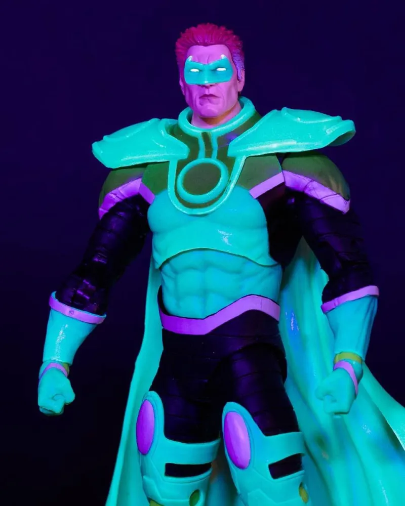 Action Figure DC Multiverse - Zero Hour - Parallax (Glow in the Dark) 