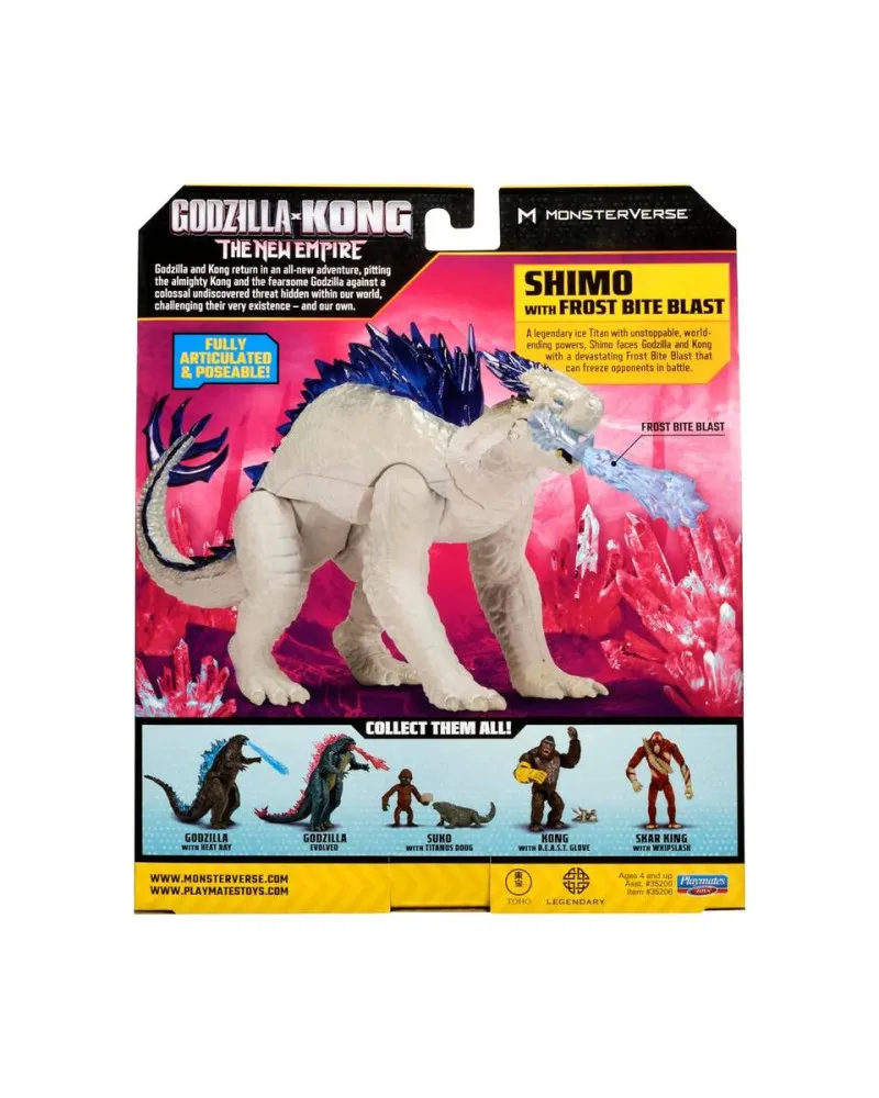 Action Figure Godzilla vs. Kong The new Empire - Shimo With Frost Bite Blast 