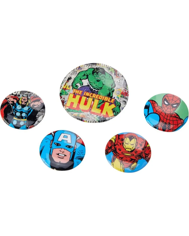 Bedževi Marvel Comics Hulk - Badge Pack 