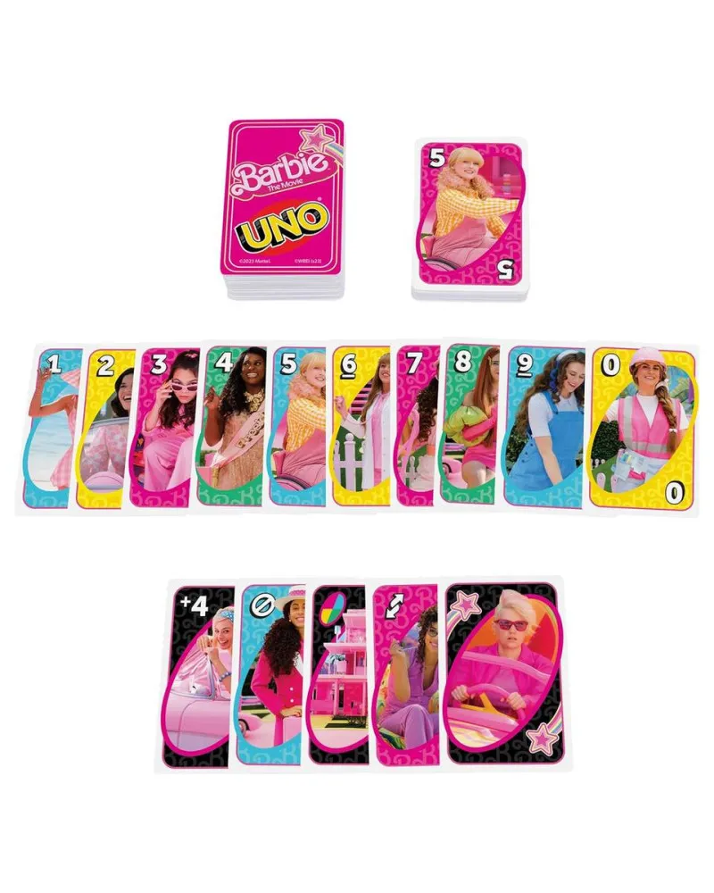 Board Game Mattel UNO - Barbie - Card Game 