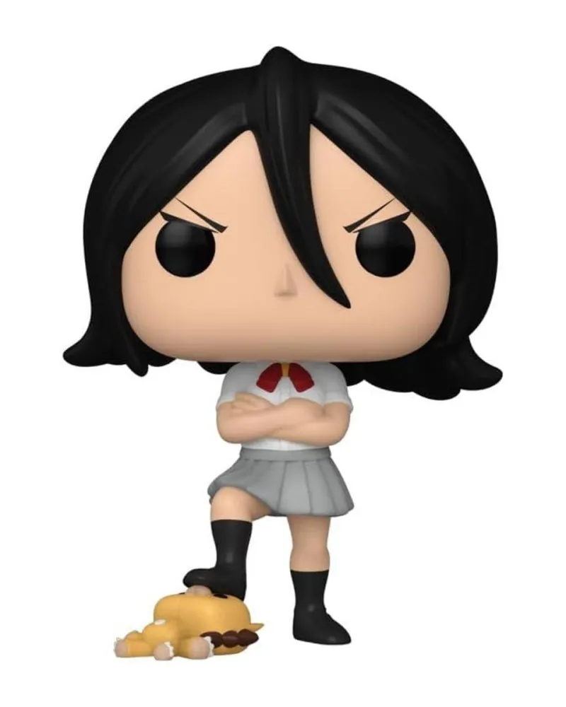 Bobble Figure Anime - Bleach POP! - Rukia Kuchiki With Kon (Special Edition) 