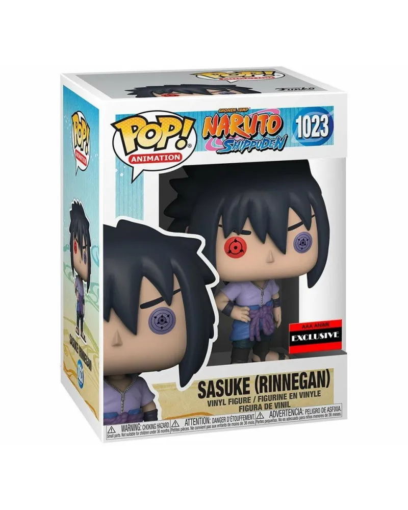 Bobble Figure Anime - Naruto Shippuden POP! - Sasuke (Rinnegan) - Exlusive 