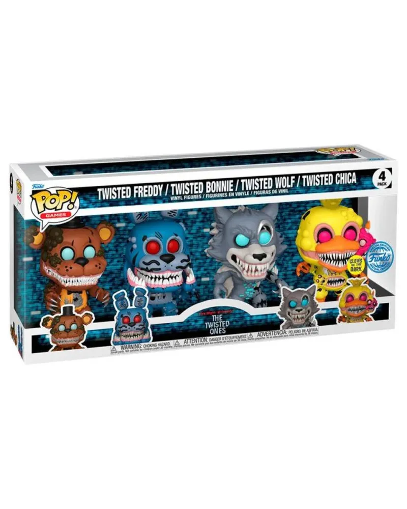 Bobble Figure Five Nights at Freddy's Funko POP! 4-pack Special Edition 