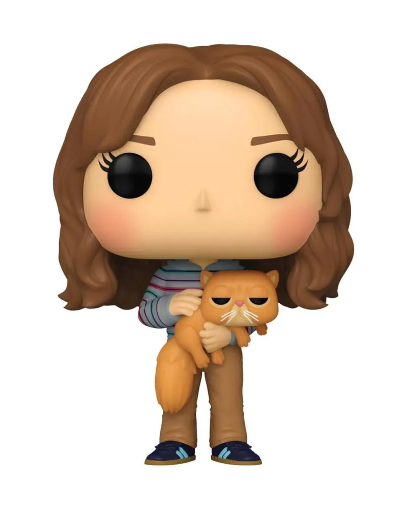 Bobble Figure Harry Potter POP! - Hermione Granger with Crookshanks 